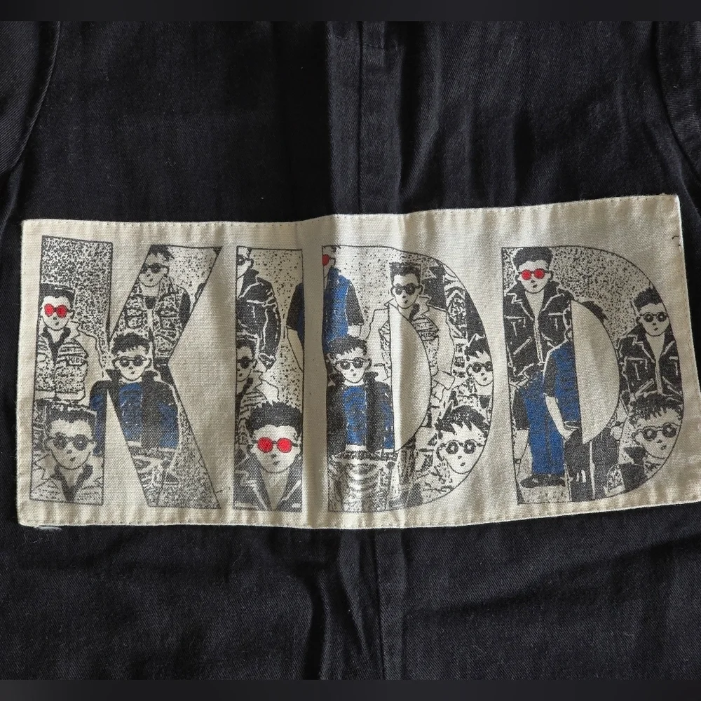 Wee Boxers Stylish Vintage B/W Kids One Piece Black Lightweight Denim 18 Month